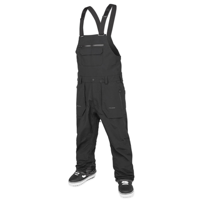 VOLCOM RAIN GORE-TEX BIB OVERALL BLACK S