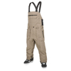 VOLCOM RAIN GORE-TEX BIB OVERALL CHESTNUT BROWN M