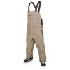 VOLCOM RAIN GORE-TEX BIB OVERALL CHESTNUT BROWN L