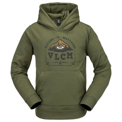 VOLCOM HYDRO FLEECE HOODIE IVY XL