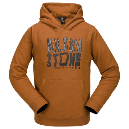 VOLCOM YOUTH ESSENTIAL HOODIE CARAMEL S