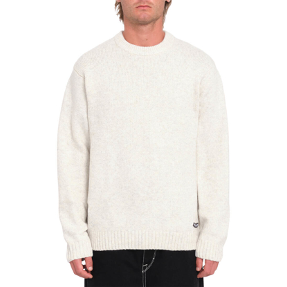 VOLCOM EDMONDER II SWEATER DIRTY WHITE S