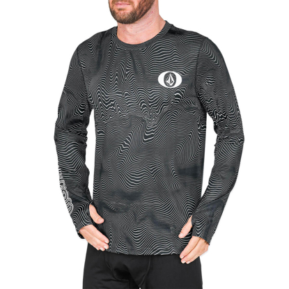 VOLCOM M V-SCIENCE CREW BLACK PRINT M