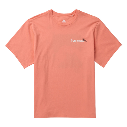 BURTON TALENT SCOUT SHORT SLEEVE T-SHIRT PEACH ECHO L