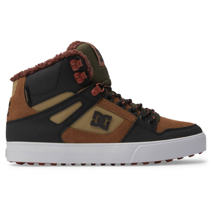 DC PURE HIGH-TOP WC WNT BROWN/BROWN/GREEN 40,5