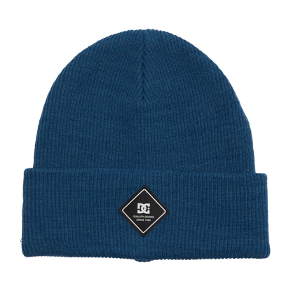 DC LABEL YOUTH BEANIE DARK BLUE UNI