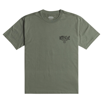 RVCA SHIBUYA STATION SS TEE JADE L