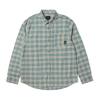 HUF MODAL L/S PLAID SHIRT PUTTY M