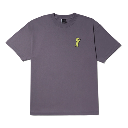 HUF DOG SENSE T-SHIRT LIGHT PLUM S