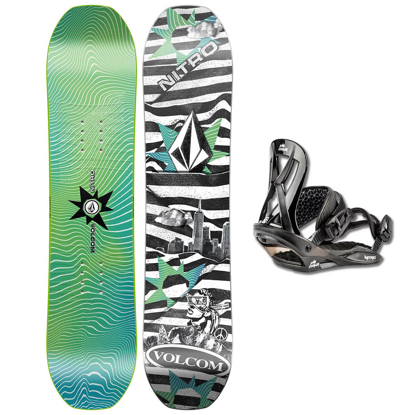  SET RIPPER KIDS X VOLCOM 121 & MINI CHARGER S ASSORTED 121