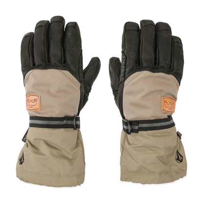 VOLCOM 91 GORE-TEX GLOVE CHESTNUT BROWN S