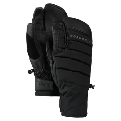 BURTON [AK] WINDSTOPPER OVEN TRIGGER MITTENS TRUE BLACK L