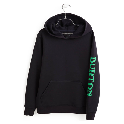 BURTON MULTIPATH KID PULLOVER HOODIE TRUE BLACK L