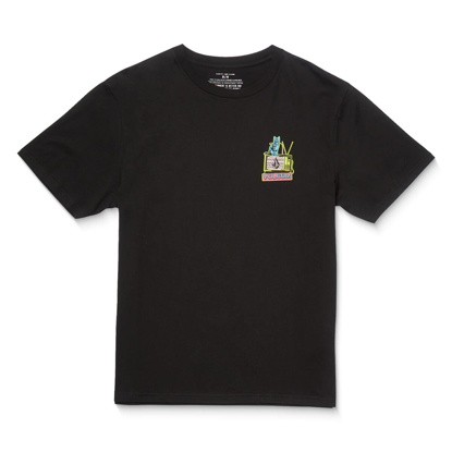 VOLCOM CATV T-SHIRT BLACK S