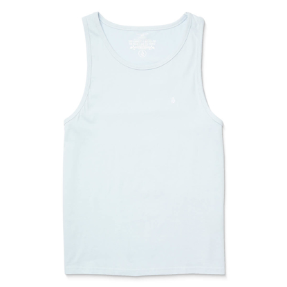 VOLCOM STONE BLANKS TANK TOP CAROLINA BLUE XS