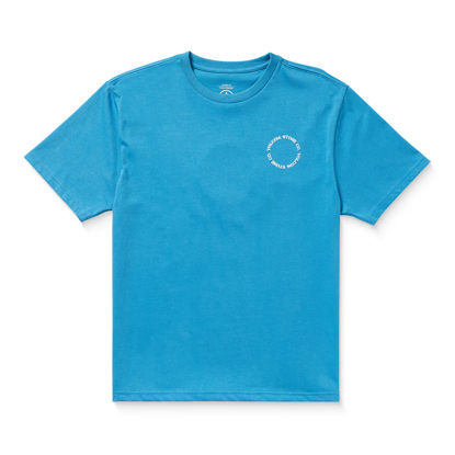 VOLCOM JAM PLANET T-SHIRT KID BLUE TURQ S