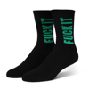 HUF SIDEWINDER CREW SOCK BLACK UNI