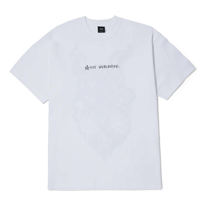 HUF FERRELL T-SHIRT WHITE M