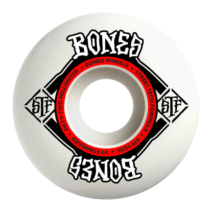 BONES STF STANDARD 52MM V1 103A WHITE 52MM